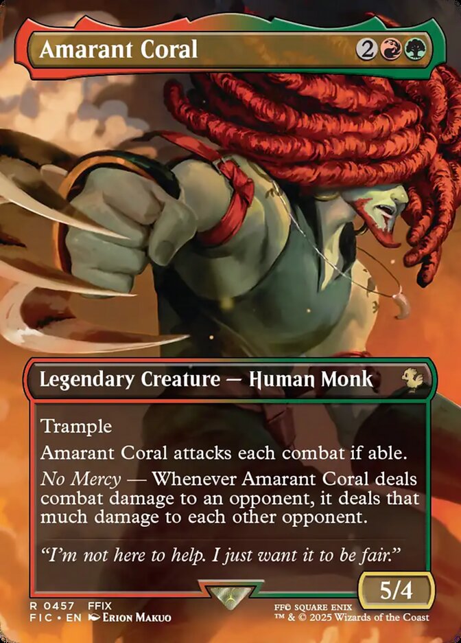 Amarant Coral #457 - Final Fantasy Commander (FIC)