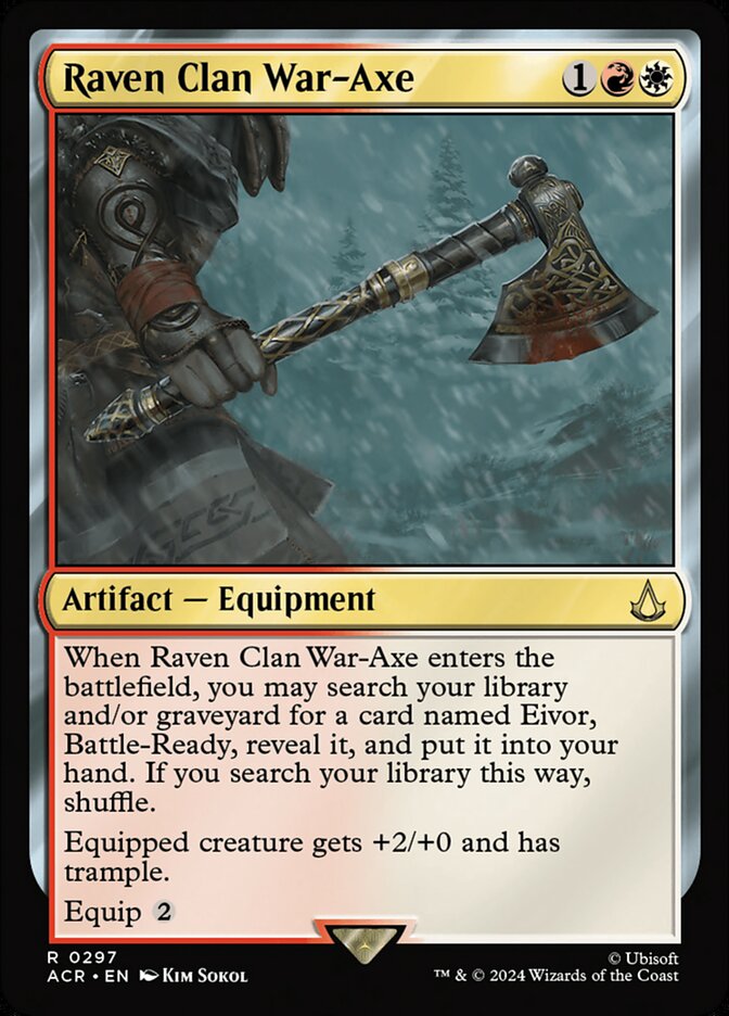 Raven Clan War-Axe #297 - Assassin's Creed (ACR)