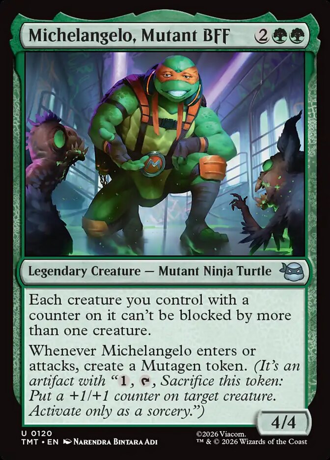 Michelangelo, Mutant BFF - Teenage Mutant Ninja Turtles (TMT)