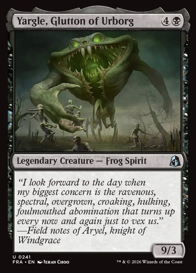 Yargle, Glutton of Urborg - Reality Fracture (FRA)