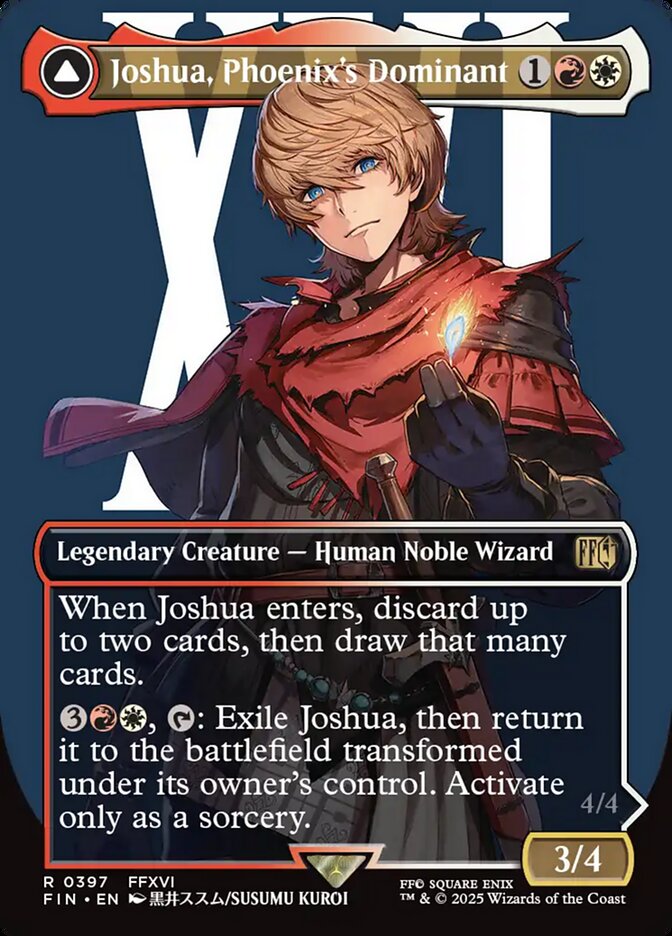 Joshua, Phoenix's Dominant // Phoenix, Warden of Fire #397 - Final Fantasy (FIN)