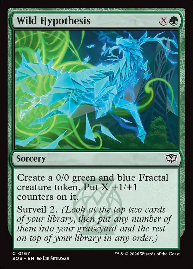 Wild Hypothesis - Secrets of Strixhaven (SOS)