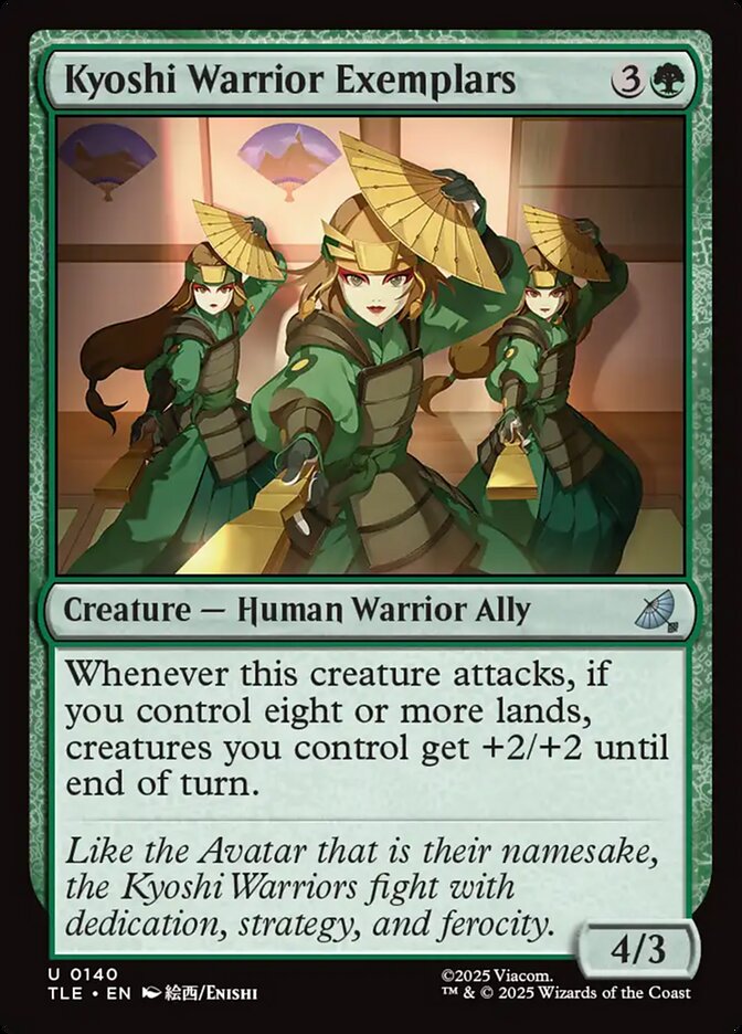 Kyoshi Warrior Exemplars - Avatar: The Last Airbender Eternal (TLE)