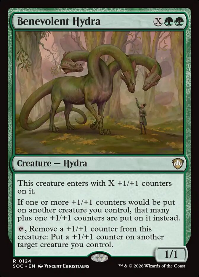 Benevolent Hydra - Secrets of Strixhaven Commander (SOC)