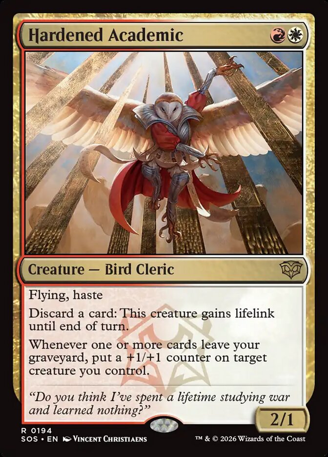 Hardened Academic - Secrets of Strixhaven (SOS)