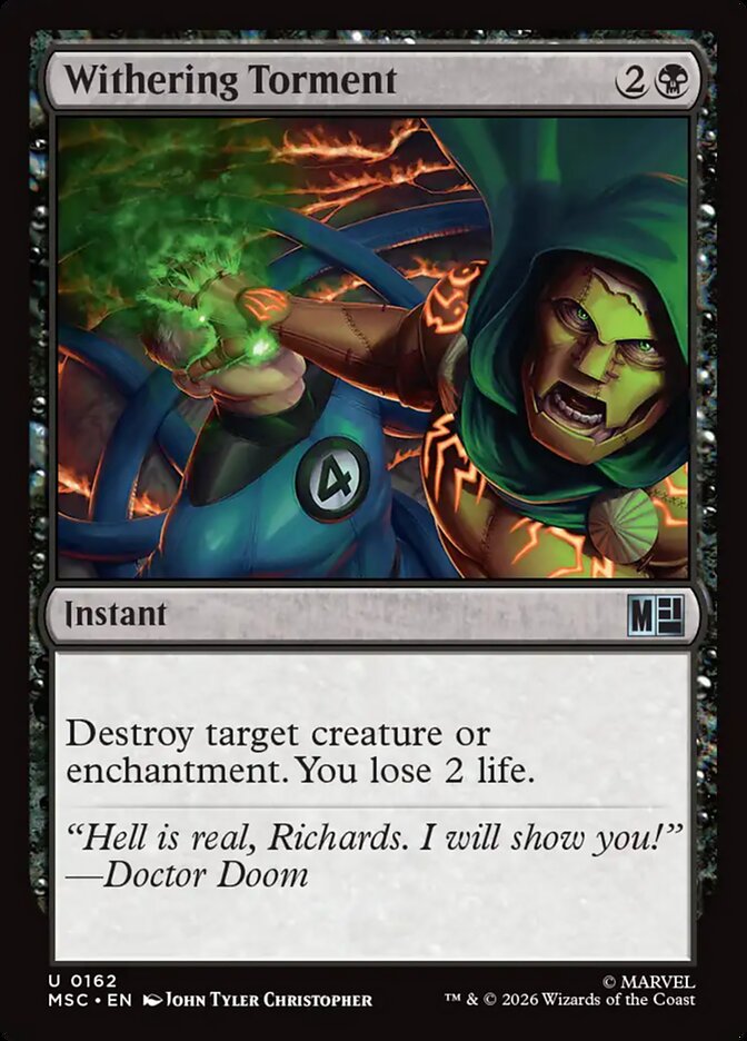 Withering Torment - Marvel Super Heroes Commander (MSC)