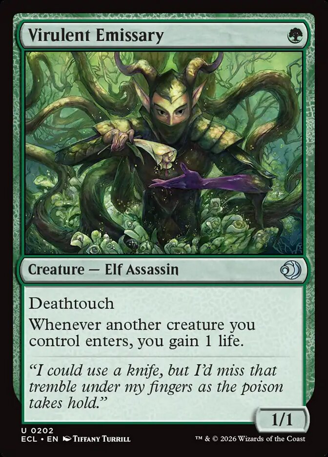 Virulent Emissary #202 - Lorwyn Eclipsed (ECL)