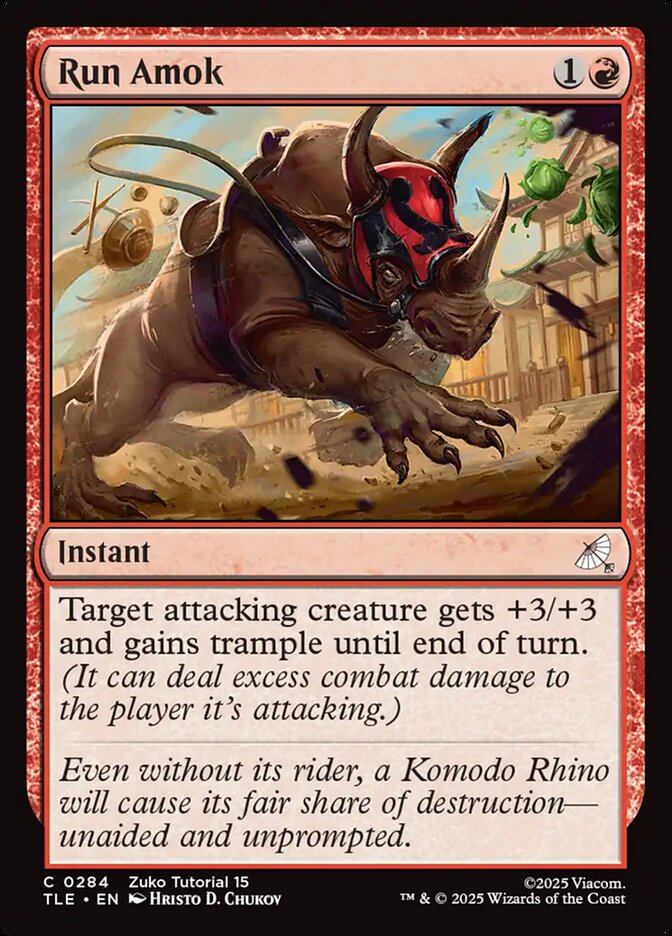 Run Amok - Avatar: The Last Airbender Eternal (TLE)