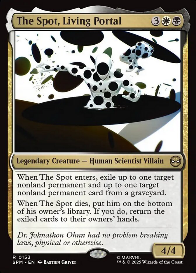 The Spot, Living Portal #153 - Marvel's Spider-Man (SPM)