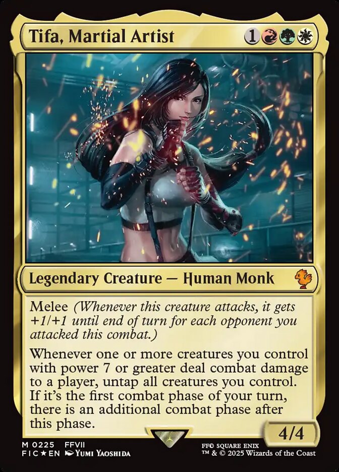 Tifa, Martial Artist #225 - Final Fantasy Commander (FIC)