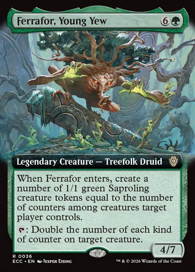 Ferrafor, Young Yew #36 - Lorwyn Eclipsed Commander (ECC)