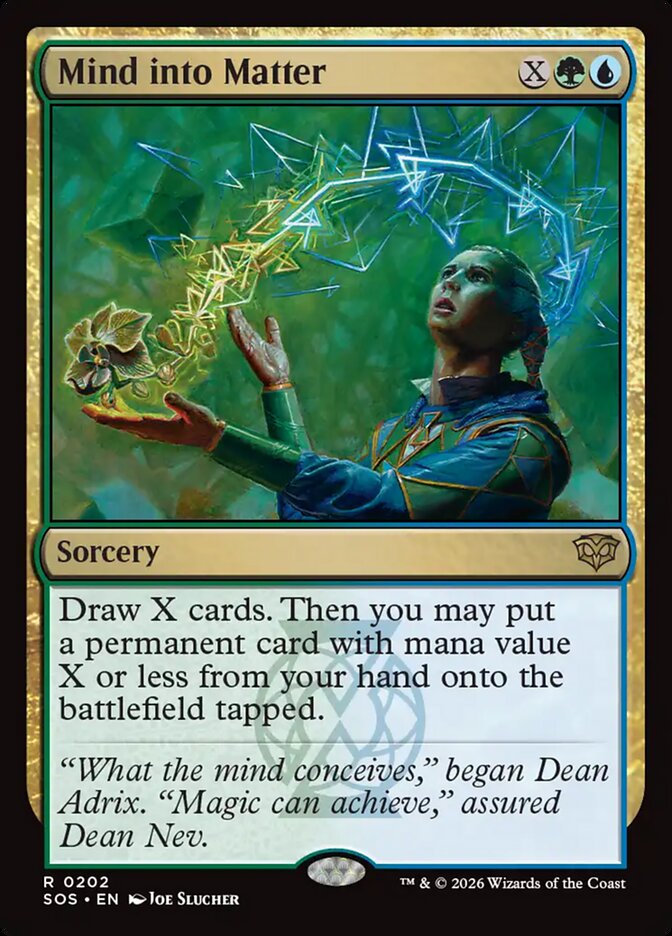 Mind into Matter - Secrets of Strixhaven (SOS)
