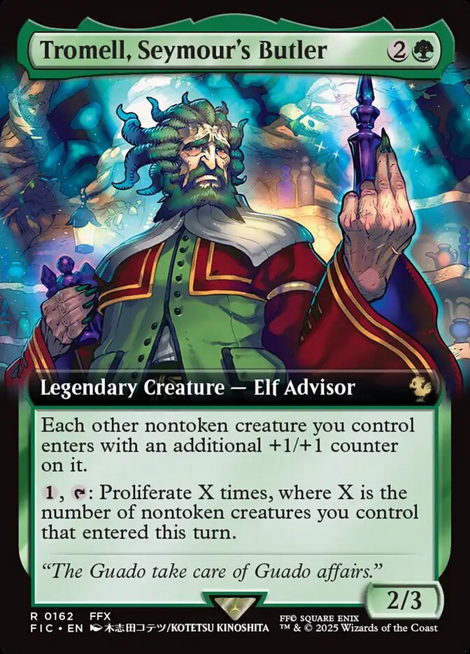 Tromell, Seymour's Butler #162 - Final Fantasy Commander (FIC)