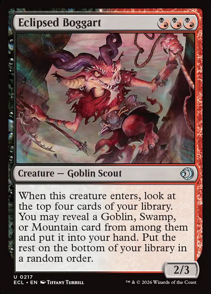 Eclipsed Boggart - Lorwyn Eclipsed (ECL)