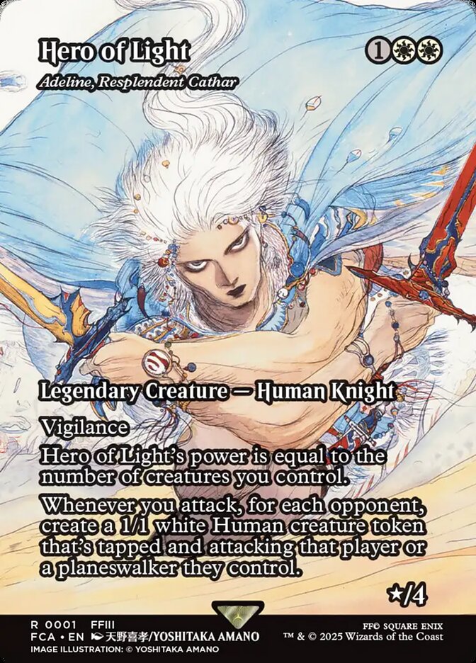 Adeline, Resplendent Cathar #1 - Final Fantasy: Through the Ages (FCA)