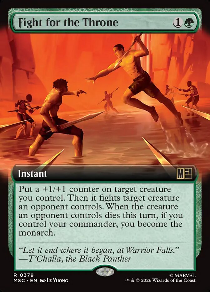 Fight for the Throne - Marvel Super Heroes Commander (MSC)