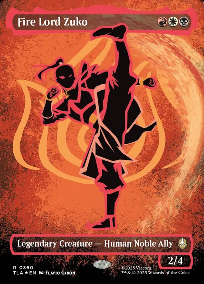 Fire Lord Zuko #360 - Avatar: The Last Airbender (TLA)