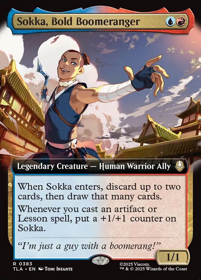 Sokka, Bold Boomeranger - Avatar: The Last Airbender (TLA)