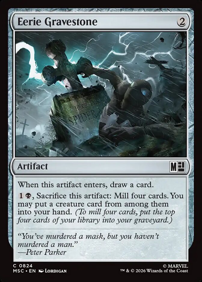 Eerie Gravestone - Marvel Super Heroes Commander (MSC)