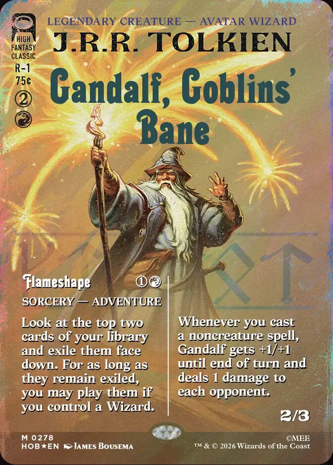 Gandalf, Goblins' Bane // Flameshape - The Hobbit (HOB)
