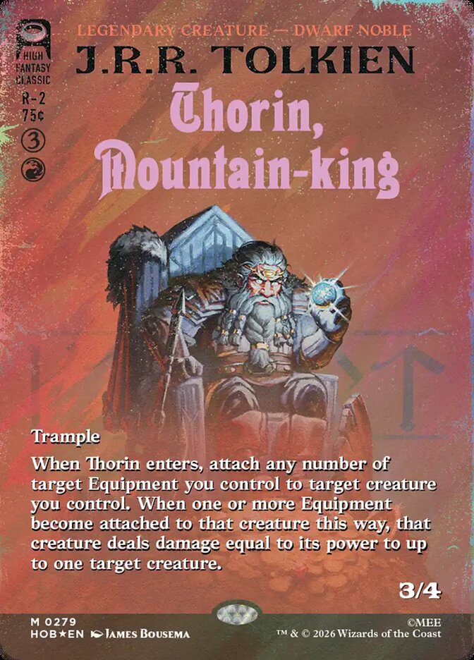 Thorin, Mountain-king - The Hobbit (HOB)