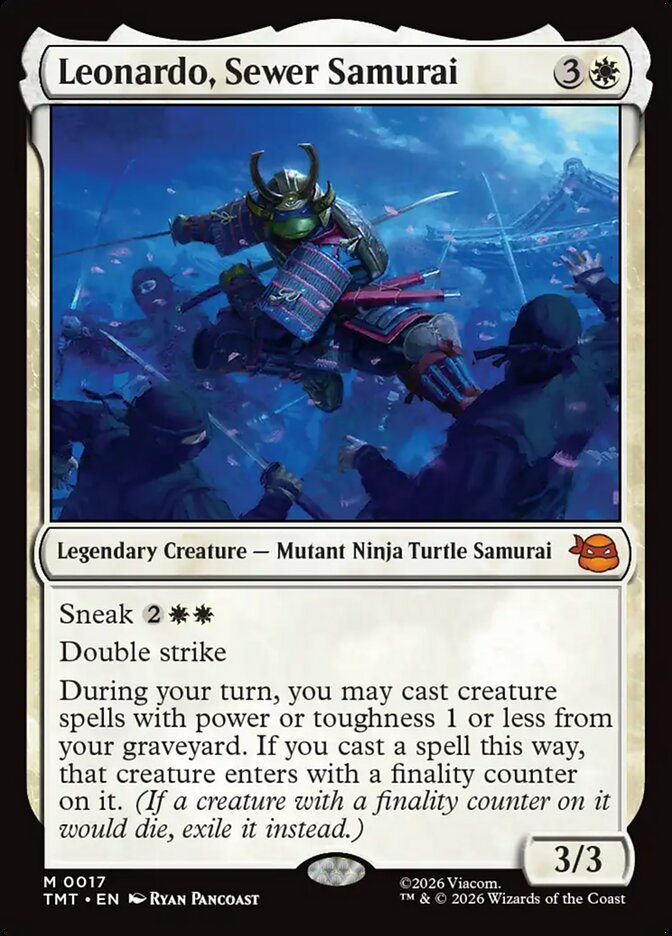 Leonardo, Sewer Samurai - Teenage Mutant Ninja Turtles (TMT)