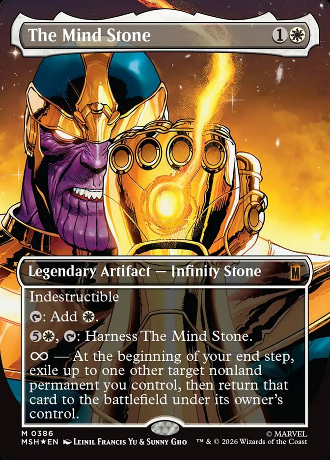 The Mind Stone - Marvel Super Heroes (MSH)