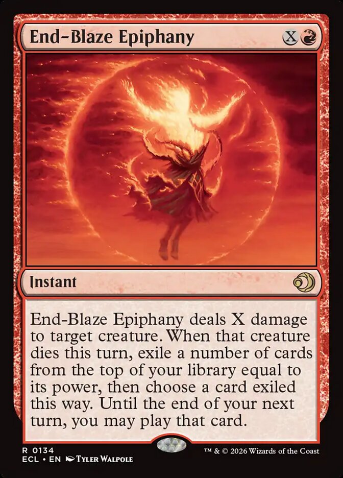 End-Blaze Epiphany - Lorwyn Eclipsed (ECL)