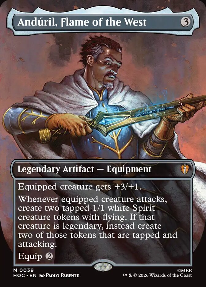 Andúril, Flame of the West - The Hobbit Eternal (HOC)