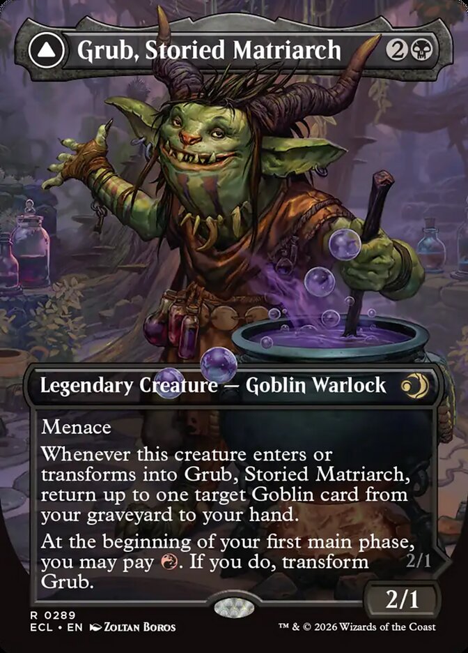 Grub, Storied Matriarch // Grub, Notorious Auntie - Lorwyn Eclipsed (ECL)