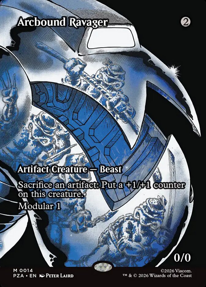 Arcbound Ravager #14 - Teenage Mutant Ninja Turtles Source Material (PZA)