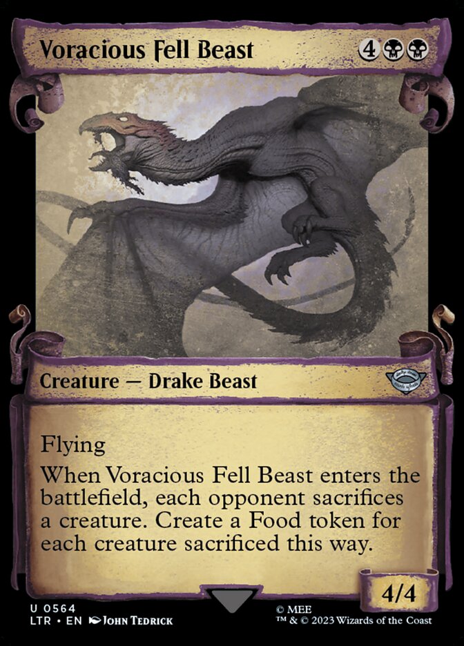 Voracious Fell Beast - The Lord of the Rings: Tales of Middle-earth (LTR)
