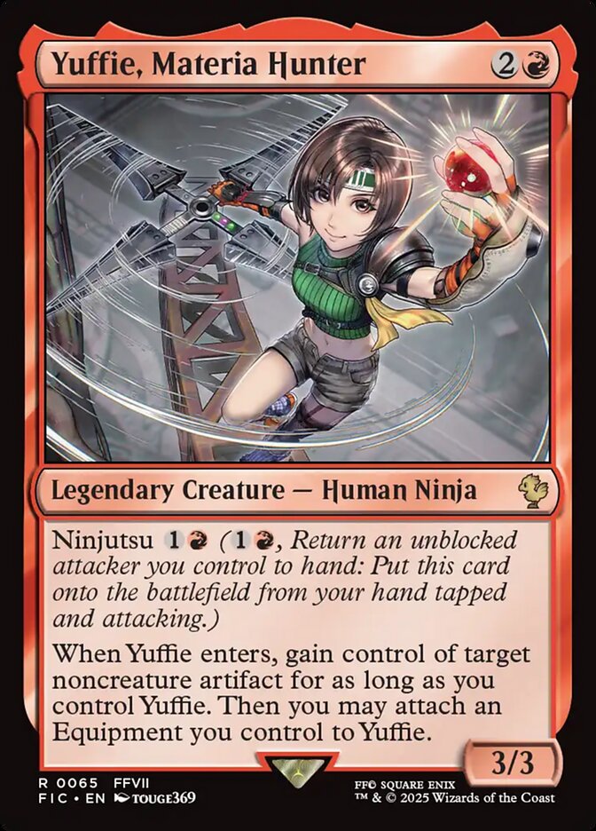 Yuffie, Materia Hunter #65 - Final Fantasy Commander (FIC)