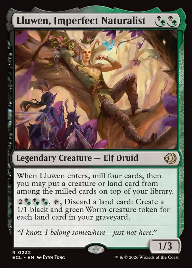 Lluwen, Imperfect Naturalist - Lorwyn Eclipsed (ECL)