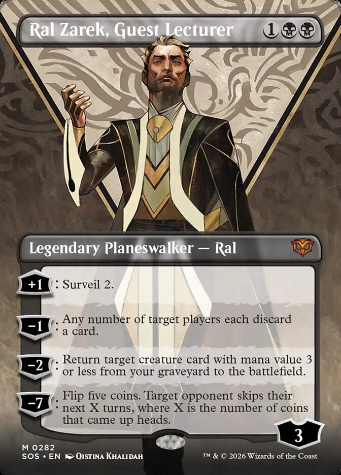 Ral Zarek, Guest Lecturer - Secrets of Strixhaven (SOS)