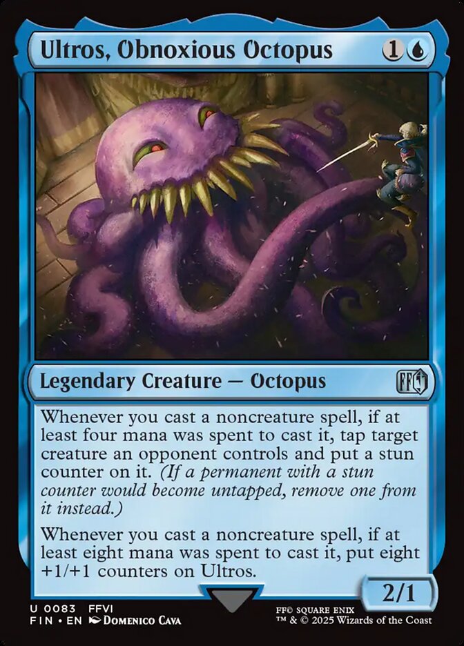 Ultros, Obnoxious Octopus #83 - Final Fantasy (FIN)