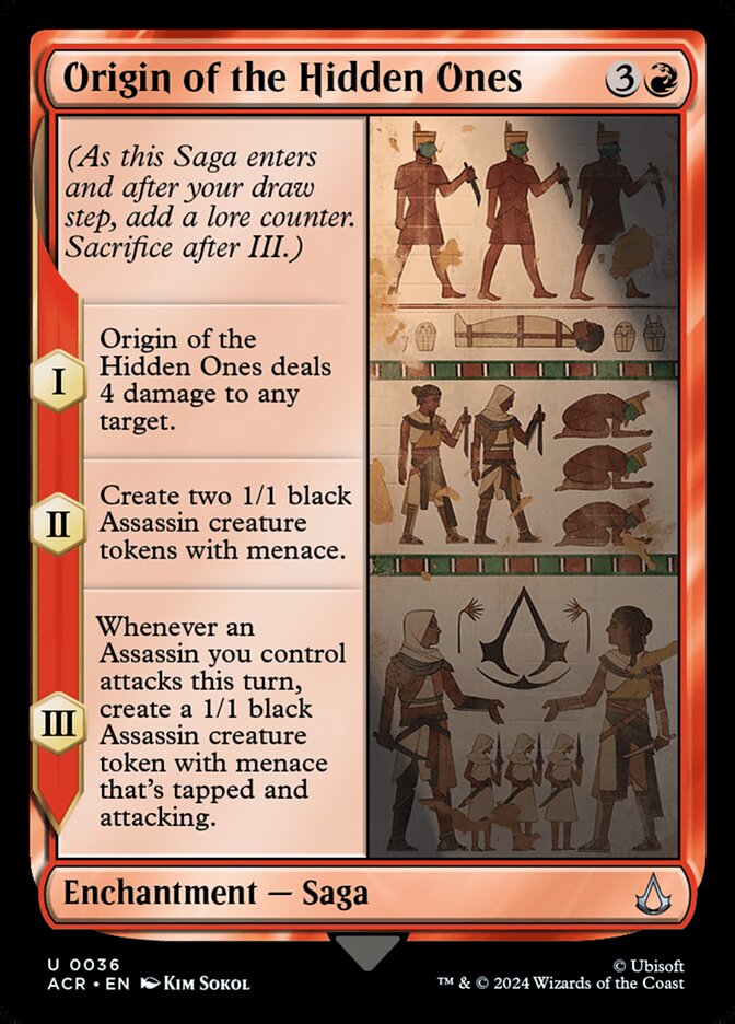 Origin of the Hidden Ones #36 - Assassin's Creed (ACR)