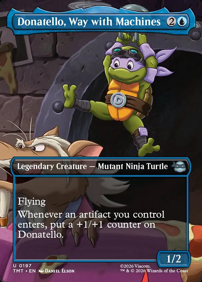 Donatello, Way with Machines #197 - Teenage Mutant Ninja Turtles (TMT)