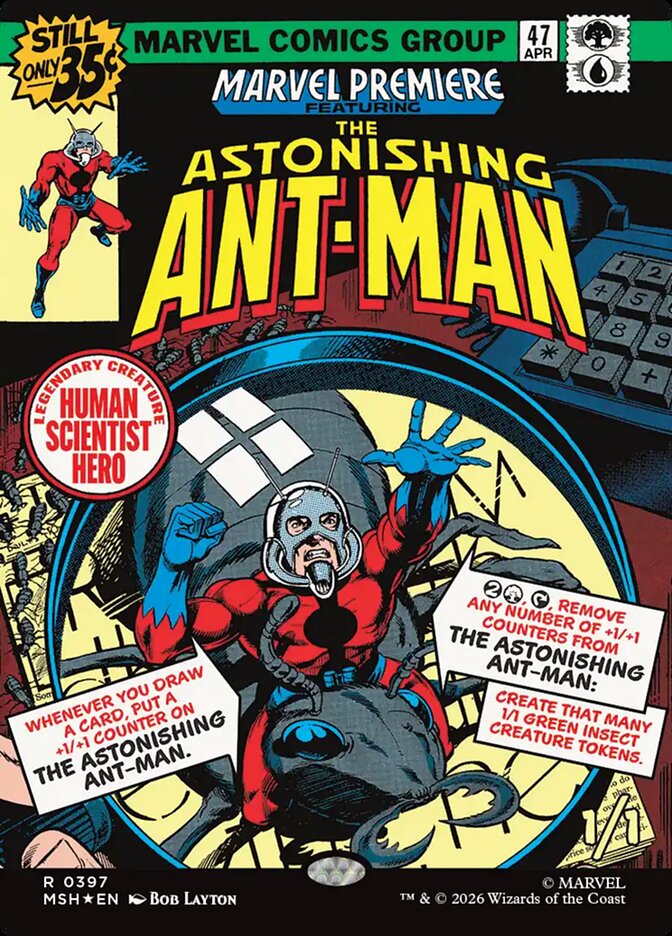The Astonishing Ant-Man - Marvel Super Heroes (MSH)