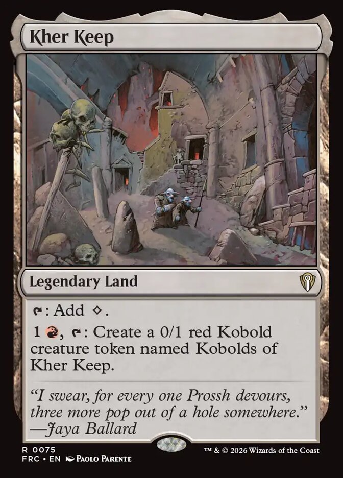 Kher Keep - Reality Fracture Commander (FRC)