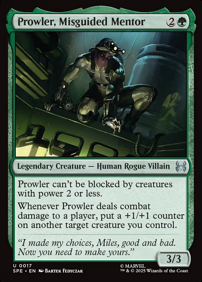 Prowler, Misguided Mentor #17 - Marvel's Spider-Man Eternal (SPE)