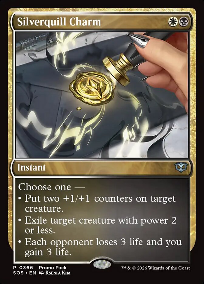 Silverquill Charm - Secrets of Strixhaven (SOS)