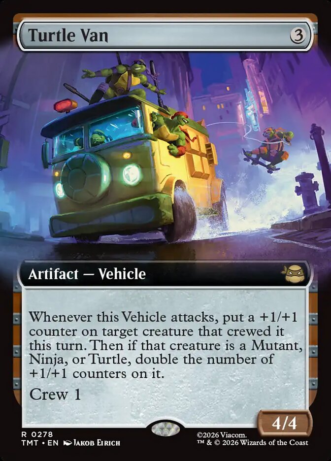 Turtle Van #278 - Teenage Mutant Ninja Turtles (TMT)