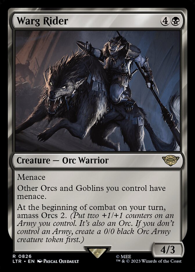 Warg Rider - The Lord of the Rings: Tales of Middle-earth (LTR)