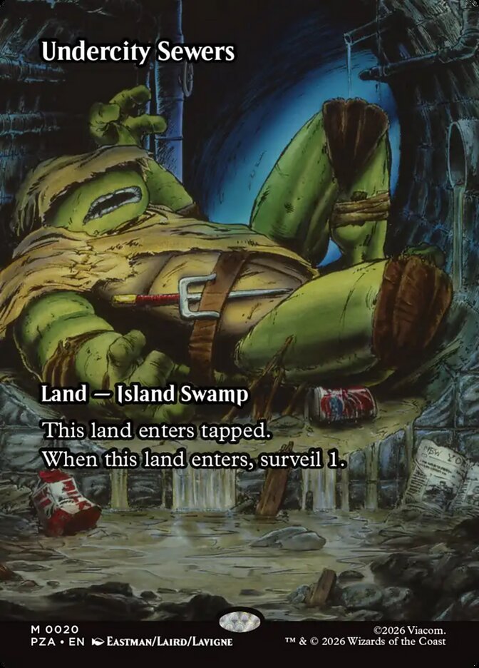 Undercity Sewers #20 - Teenage Mutant Ninja Turtles Source Material (PZA)