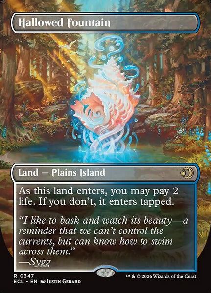 Hallowed Fountain // Hallowed Fountain - Lorwyn Eclipsed (ECL)