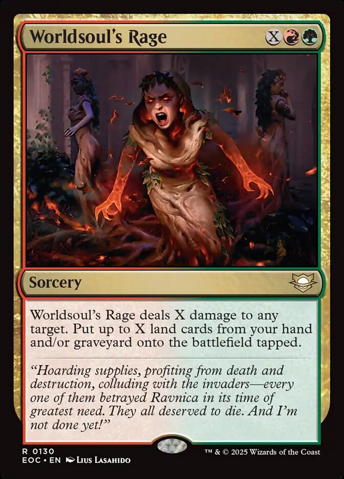 Worldsoul's Rage - Edge of Eternities Commander (EOC)