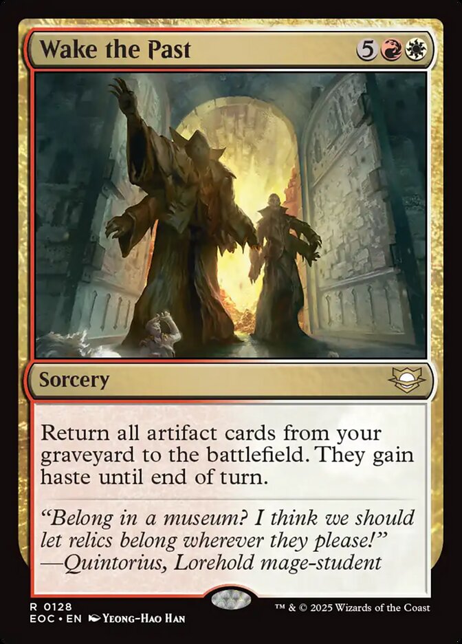Wake the Past - Edge of Eternities Commander (EOC)