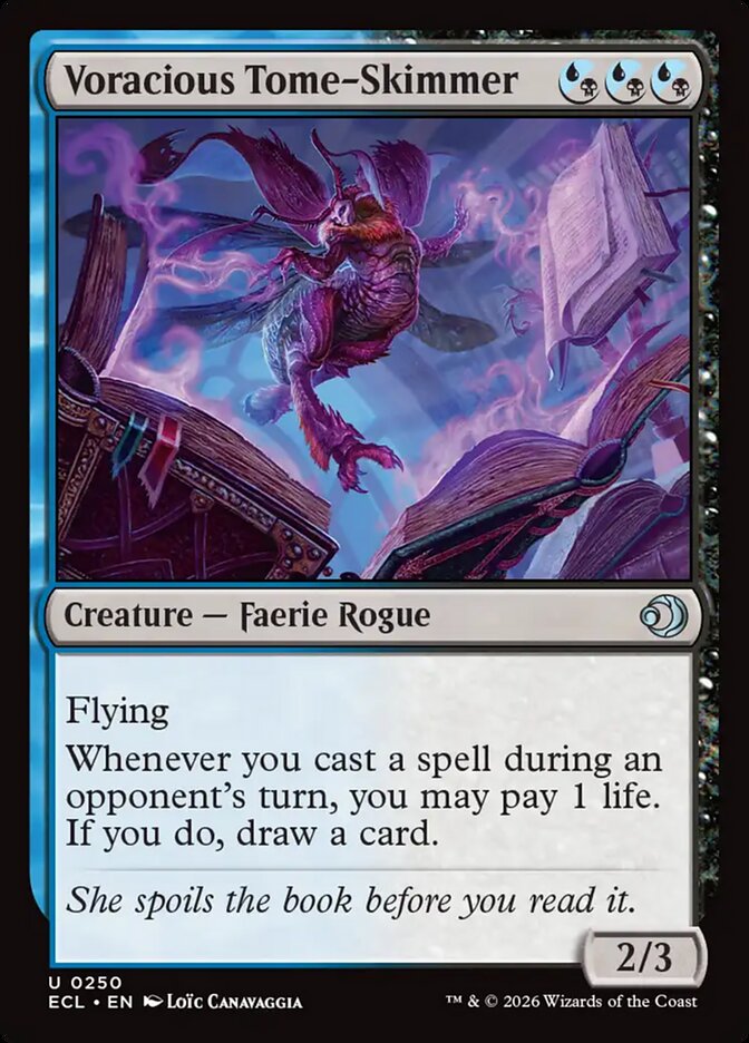 Voracious Tome-Skimmer #250 - Lorwyn Eclipsed (ECL)