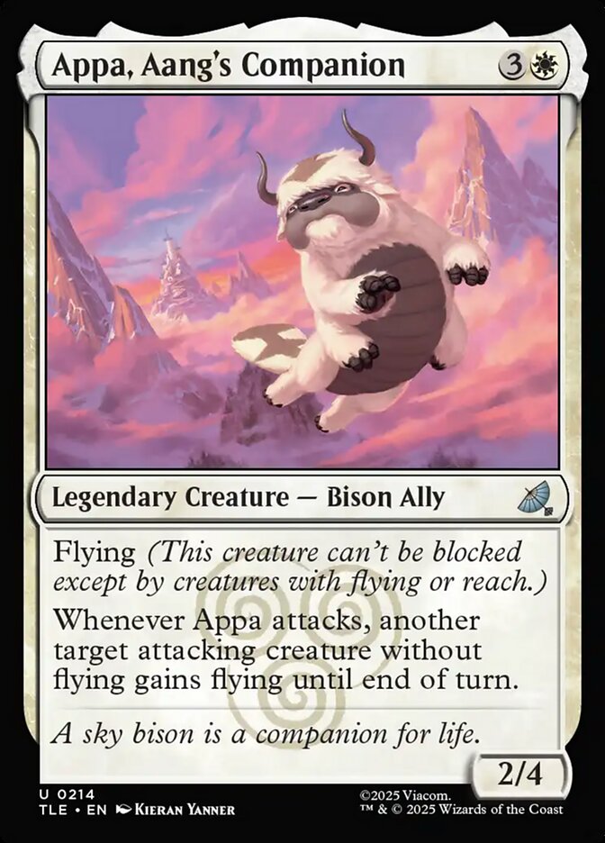 Appa, Aang's Companion #214 - Avatar: The Last Airbender Eternal (TLE)